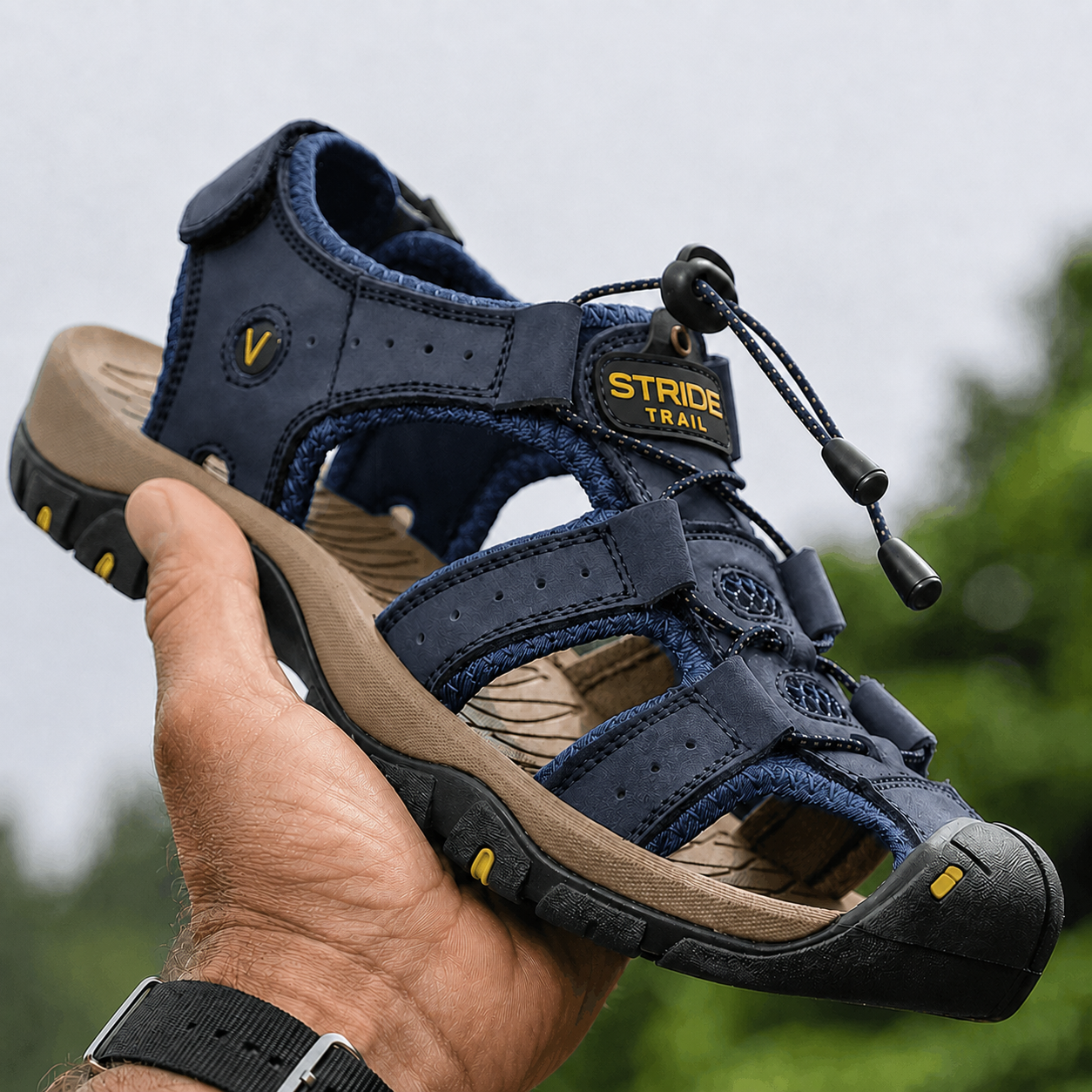 All-Terrain Comfort Sandalen voor Heren - Stride™