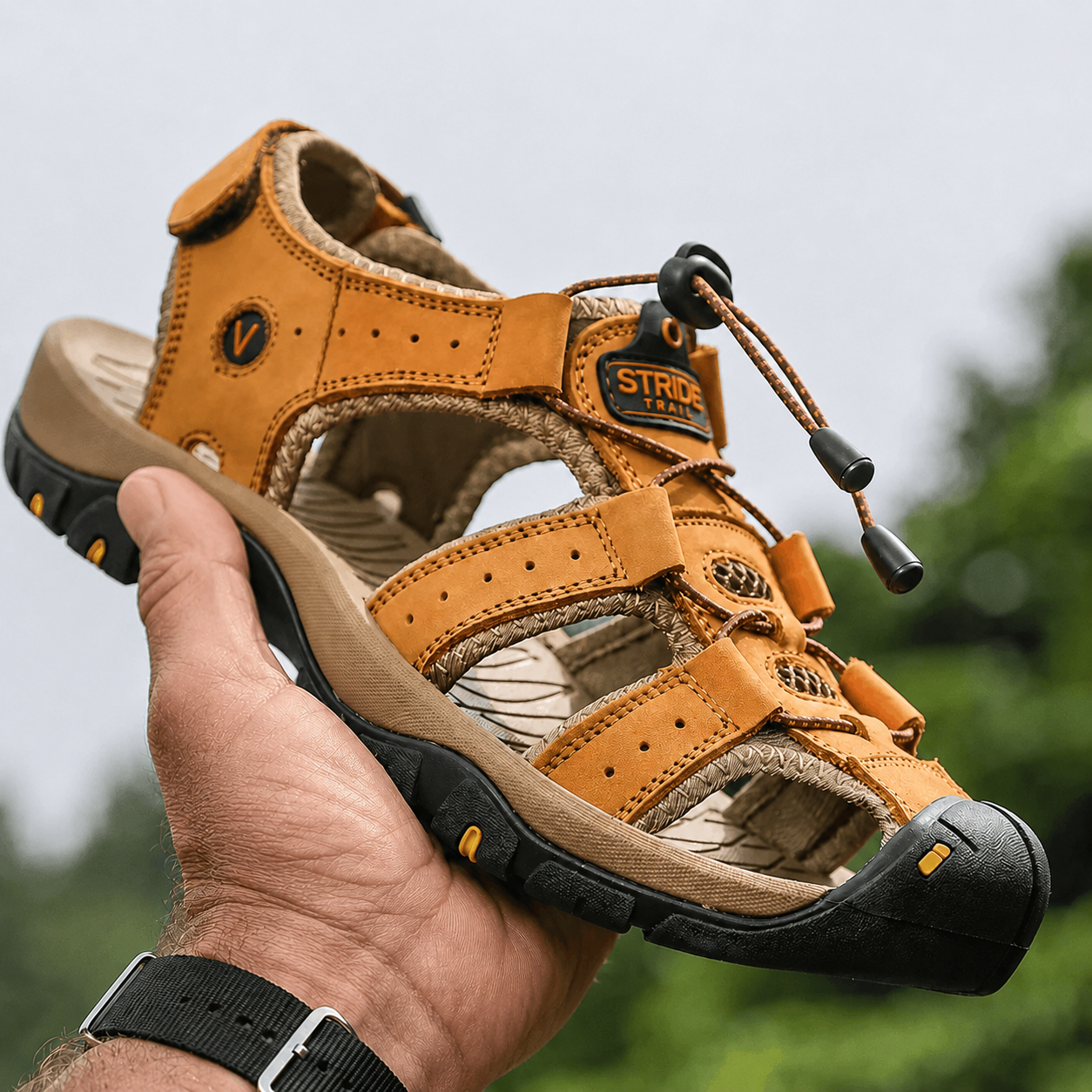 All-Terrain Comfort Sandalen voor Heren - Stride™