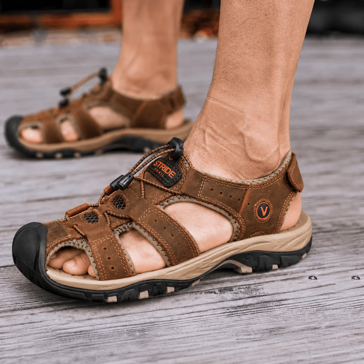 All-Terrain Comfort Sandalen voor Heren - Stride™